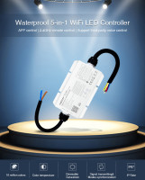 Waterproof 5-in-1 WiFi LED Controller