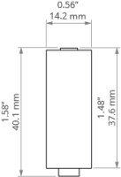 PUSZ-LIN-ZD Fastener silver