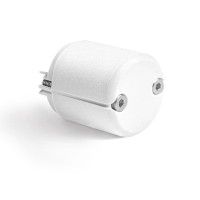JAZ-DUO-W white End cap