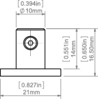 FI-10-H-W Fastener
