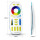 MiBoxer / 2.4GHz 4 Zone RGB+CCT Remote Controller /  Universal Fernbedienung / Wireless Controller / RGB+CCT: Lichtfarbe, Lichttemperatur, Sättigung, Dimmer / FUT092B