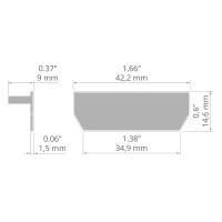 End cap RAM-3035-TEZE