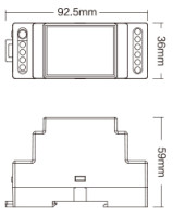 Miboxer Milight 5 in 1 DIN LED-Streifen-Controller (LS2S)