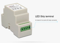 Product Name: 5 in 1 LED Strip Controller (DIN Rail)