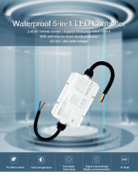 5 in 1 LED wasserdichter Controller  IP67, LS2-WP