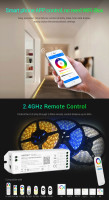 WiFi 5 in 1 LED Strip Controller DC12~24V 6A/Channel 15mA  WL5