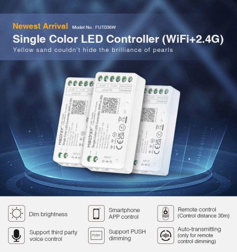 Single Color LED Controlle(WiFi+2.4G)