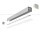 Kopie von Aluminium Profil 009, KLUS PDS-ZM B7696ANODA, eloxiert, ideal für LED Streifen, 1 Meter