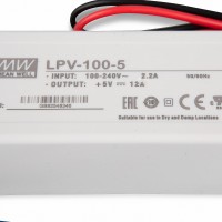 MEANWELL LPV-100-5 SNT 5V / DC / 0-12A / 60 IP67