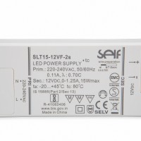 SELF SLT15-12VF-2S 12 V/DC/0-1,25 A 1,25 A 15 W IP20