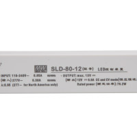 MEAN WELL SLD-80-12 LED-TRAFO, 80 W 12 VDC 6,6 A IP20...