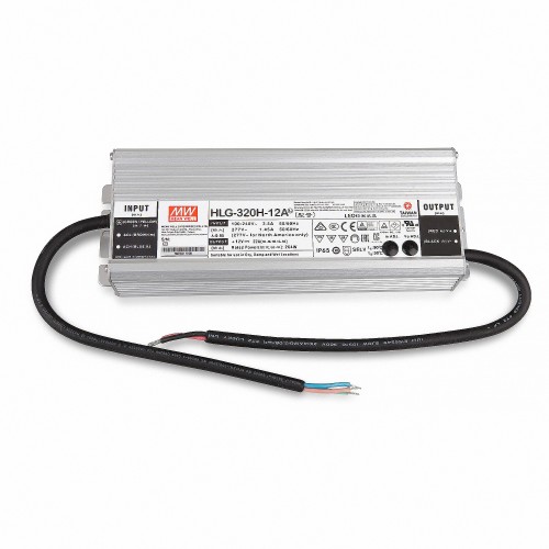 MEAN WELL HLG-320H-12A SMPS 12V / DC / 0-22A / 264W IP65