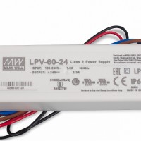 MEAN WELL LPV-60-24 SMPS 24V / DC / 0-2,5A / 60W IP67