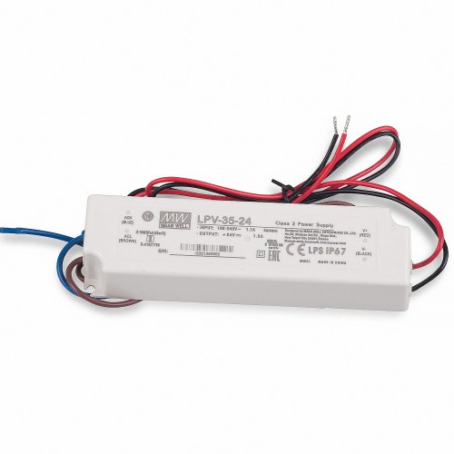 MEAN WELL LPV-35-24 SNT 24V/DC/0-1,5A/ 36W IP67