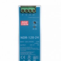 DIN RAIL POWER SUPPLY (DIN RAIL) NDR 120-24 SNT DIN RAIL...