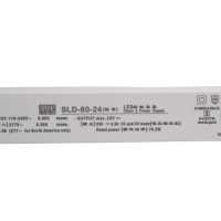 MEAN WELL SLD-80-24 LED TRANSFORMER, 80 W 24 VDC 3.3 A...