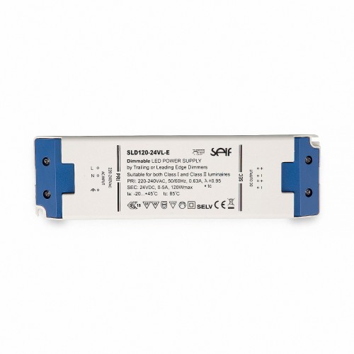 TRIAC DIMMBAR SELF SLD120-24VL-E 24 V/DC/0-0,2A 0,2A 120 W IP20 DIMMBAR