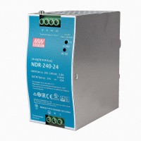 HOT RAIL POWER SUPPLY (DIN-RAIL) NDR-240-24 SNT DIN-RAIL...