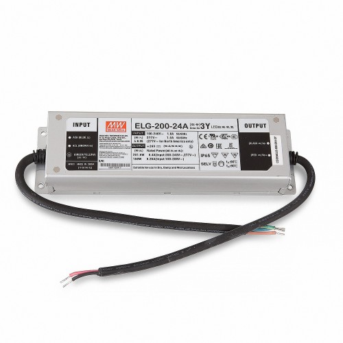 MEAN WELL ELG-200-24A-3Y SNT 26.4 V/DC/0-8,4 A/ 201,6W IP65