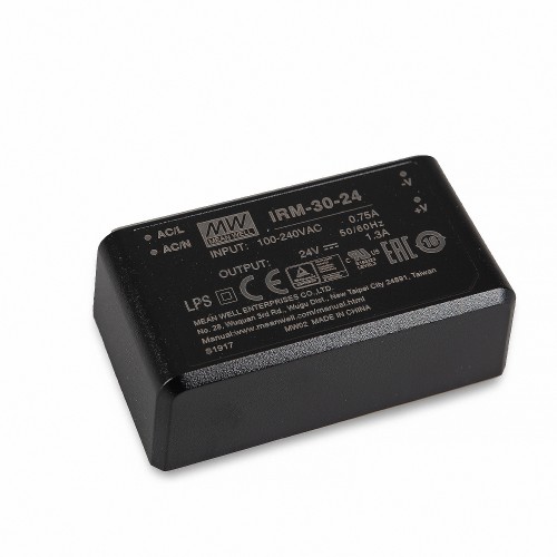 MEANWELL IRM-30-24 AC / DC CONVERTER MODULE 24V / 0-1,3A / 31,2WW