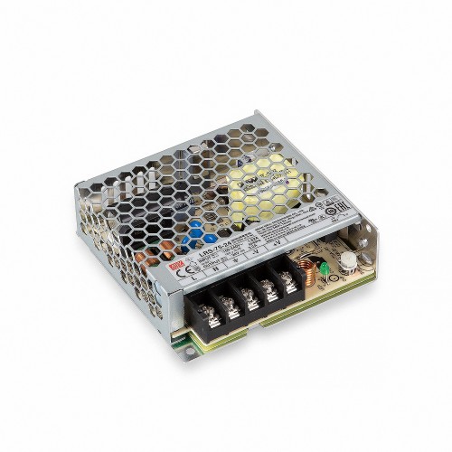 MEANWELL LRS-75-24 SWITCHING POWER SUPPLY CASE 24 V / DC / 0-3.2 / 76,8W