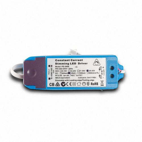 DIMMABLE CONSTANT CURRENT SOURCE PHASE PORTIONS TO 15W 430MA