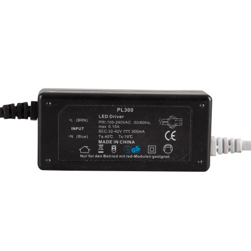 CONSTANT ELECTRICITY LED POWER SUPPLY 100-240V AC 300MA 32-42V
