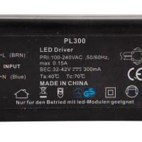 CONSTANT ELECTRICITY LED POWER SUPPLY 100-240V AC 300MA...