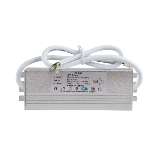 CONSTANT ELECTRICITY LED POWER SUPPLY 100-240V AC 900MA 32-42V