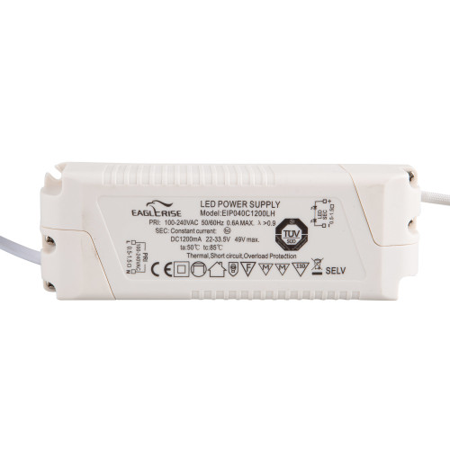 CONSTANT ELECTRICITY SOURCE EAGLERISE LED POWER SUPPLY 230V 1200MA 22-33.5V