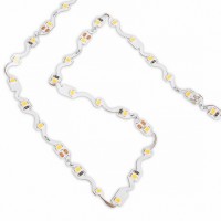 LED STRIP ZICK-ZACK 2835Z WARMWEISS (2700K) 48W 5 METER...