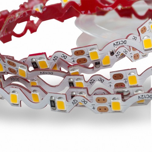 LED STRIP ZIGZAG 2835Z NEUTRAL WHITE (4000K) 48W 5M 12V IP20