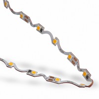 LED STRIP ZIGZAG 2835Z NEUTRAL WHITE (4000K) 48W 5M 12V IP20