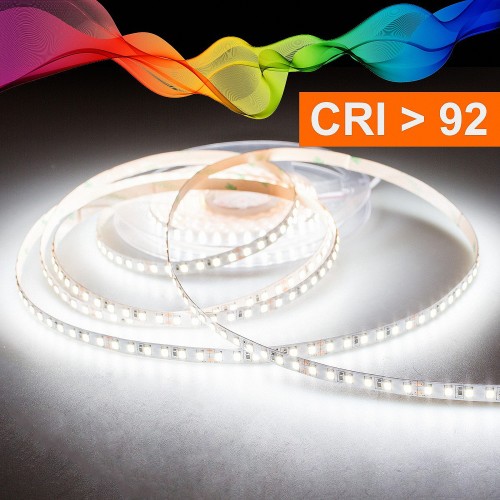 LED STRIP 2835 KALTWEISS (5700K) CRI 92 72W 5 METER 12V IP20