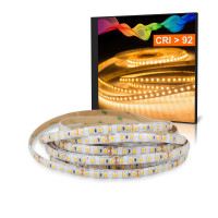 LED STRIP 2835 WARMWEISS (2700K) CRI 92 72W 5 METER 24V IP44