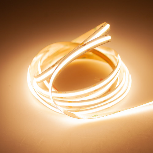 LED STRIP COB PRO 384 WARMWEISS (2700K) 48W 5 METER 24V IP20 CRI 90