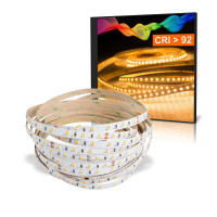 LED STRIP 2835 WARMWEISS (2700K) CRI 92 36W 5 METER 24V IP44