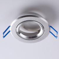 Downlight/ mounting frame / recessed ceiling frame/ mounting ring aluminium GU10 MR16 GU 5,3 G4 ideal for LED bulb