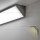 Aluminum profile, anodised, ideal for LED strips, 1 meter