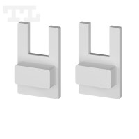 Set of plastic end caps P10-3 [C19]