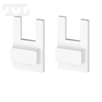 Set of plastic end caps P10-3 [C19]