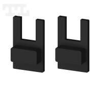 Set of plastic end caps P10-3 [C19]