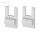 Set of plastic end caps P10-3 [C19]