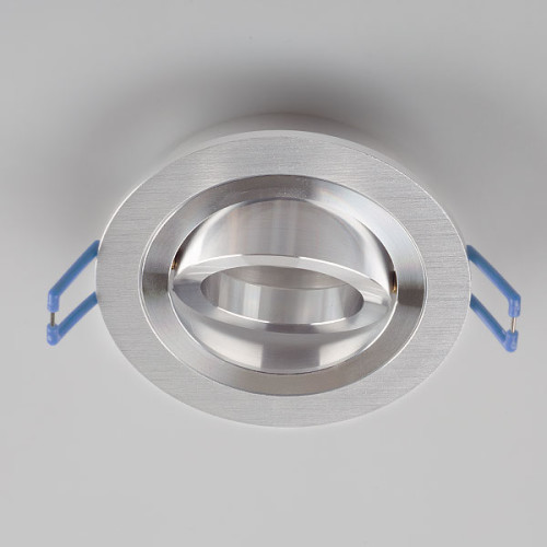 Deckeneinbauring Einbaurahmen Einbauring Downlight schwenkbar aus Aluminium für GU10 MR16 GU5,3 G4 LED Spot, LED Highpower Spot, normale Halogen, EBRRDALSW6611B, 6611