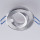 Deckeneinbauring Einbaurahmen Einbauring Downlight schwenkbar aus Aluminium gebürstet für GU10 MR16 GU5,3 G4 LED Spot, LED Highpower Spot, normale Halogen, EBRRDALSW6332B 6332