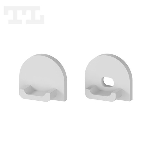 Set of plastic end caps P4-3 [C22]
