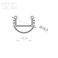 LED Profil P8-1